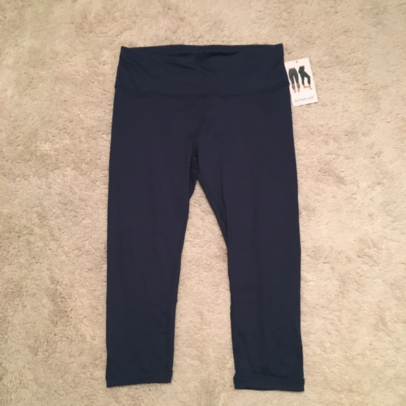 Active Life High-Waisted Crop Lattice Leggings NWT - Picture 2 of 7